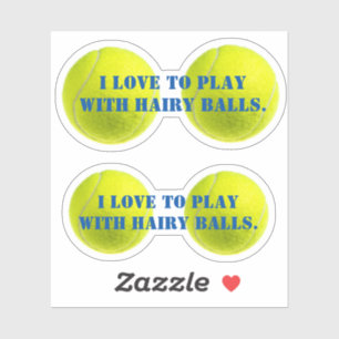 2x Customisable Tennis Ballsy Banter
