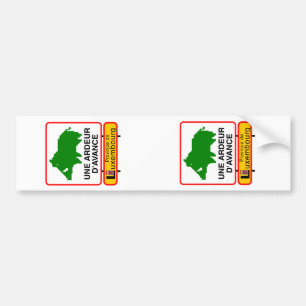 2x STICKER Adjustable CAR (registration)