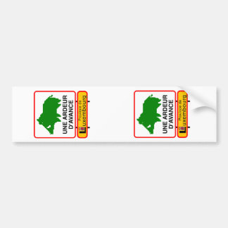 2x STICKER Adjustable CAR (registration)