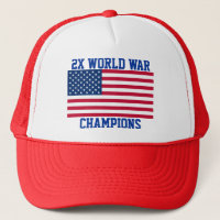 2x World War Champions hat