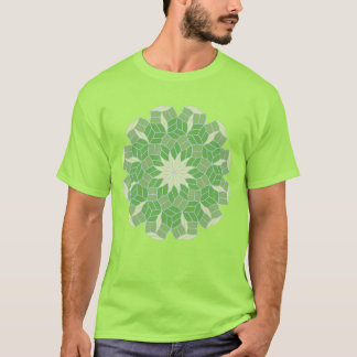 3種類の凸五角形の12回回転対称テセレーション T-Shirt