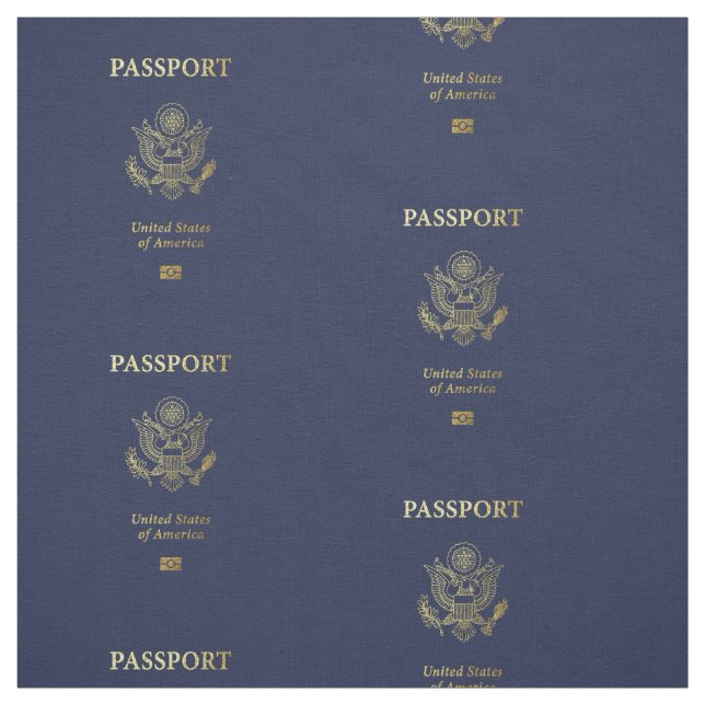 [300] American Passport Cover Fabric (Swatch)
