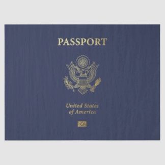[300] American Passport Cover Tissue Paper