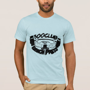 300 Club Bench Press Men's American Apparel TShirt