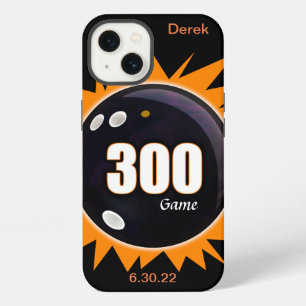 300 Game Orange & Black with name and date iPhone 13 Case