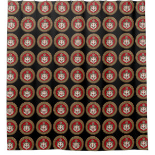 [300] Order of Malta - SMOM Coat of Arms Shower Curtain