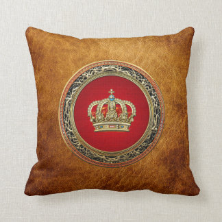 [300] Prince-Princess King-Queen Crown [Belg.Gold] Cushion