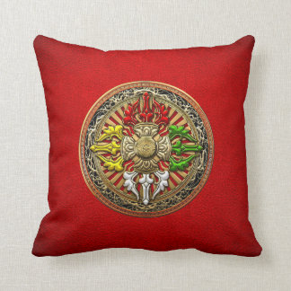[300] Tibetan Double Dorje Mandala Cushion