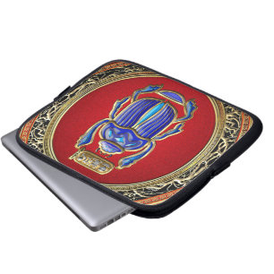 [300] Treasure Trove: Ancient Egyptian Scarab Laptop Sleeve