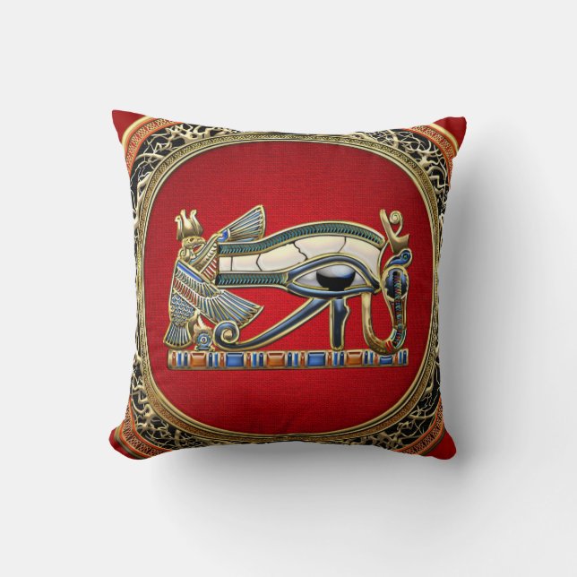 [300] Treasure Trove: The Eye of Horus Cushion (Front)