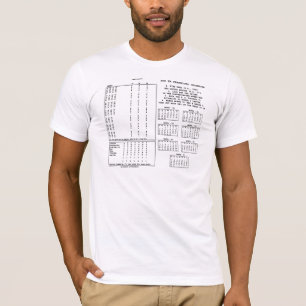 300 Year Perpetual Calendar (Day Of The Week) T-Shirt