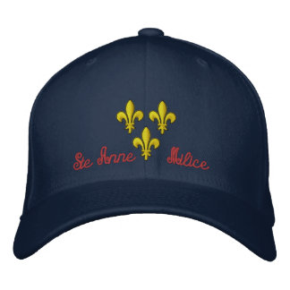 300th Anniversary Ste Anne Militia Embroidered Hat