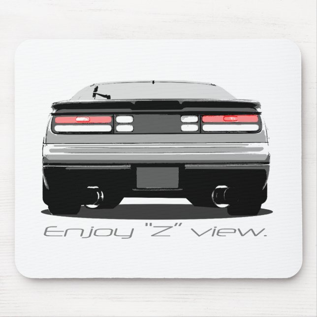 300zx "Enjoy Z view." Mouse Mat (Front)