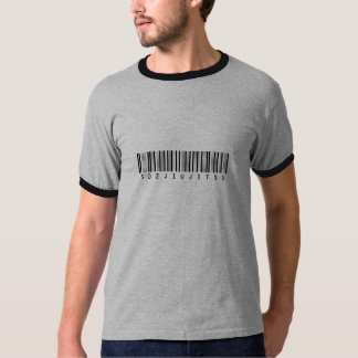 302 BJJ Black Bar Code Shirt