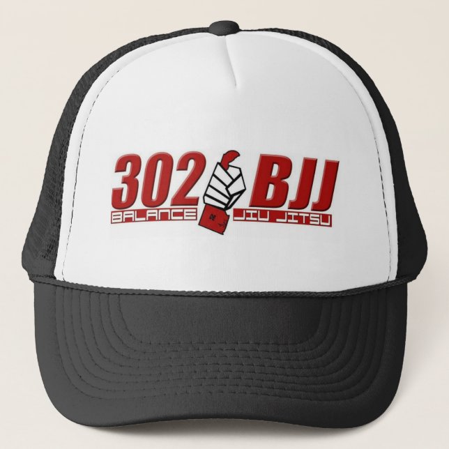 302BJJ/Muay Thai Trucker Hat (Front)