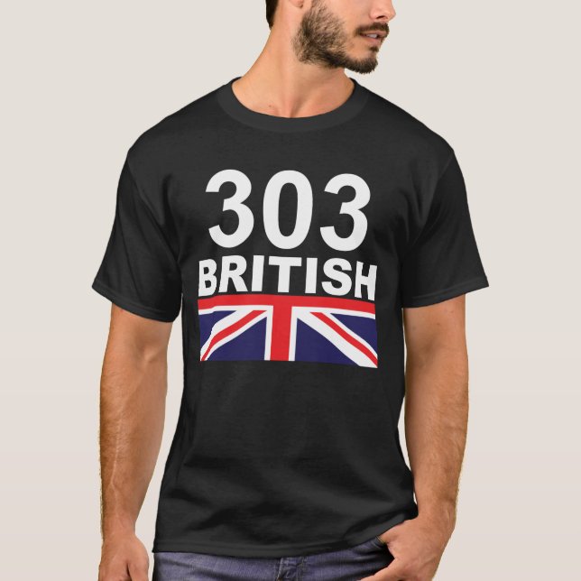 303 British T-Shirt (Front)
