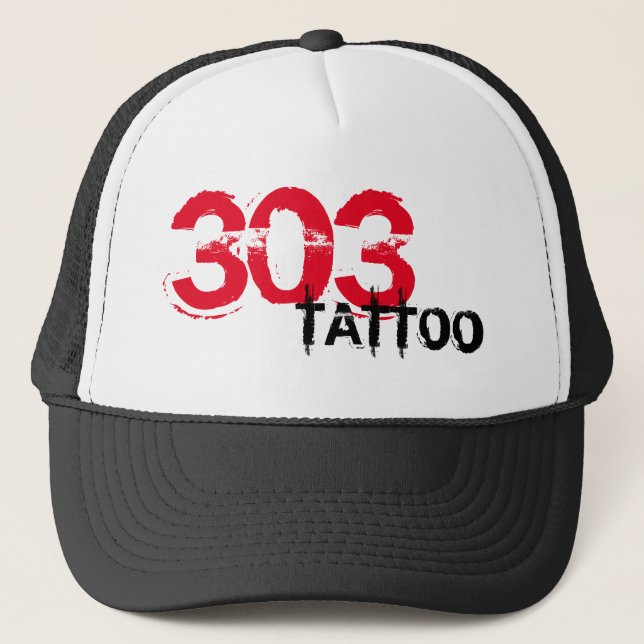 303TATTOO TRUCKER HAT FOR ALL (Front)