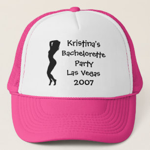 30413, Hot Chicks Bachelorette Party Las Vegas 200 Trucker Hat