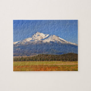 307 MOUNT SHASTA IN FALL JIGSAW PUZZLE