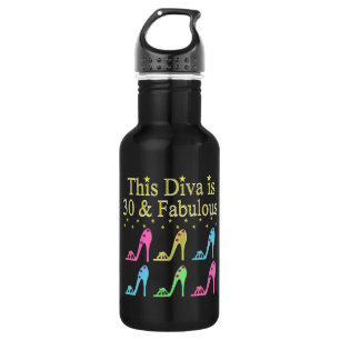 30 AND FABULOUS SHOE QUEEN DESIGN 532 ML WATER BOTTLE