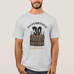 30 and Over The Hill Party - 30th Birthday T-Shirt