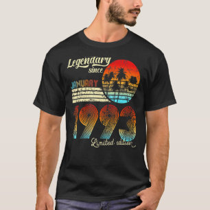 30. Birthday 30 Legendary Since January 1993 T-Shirt