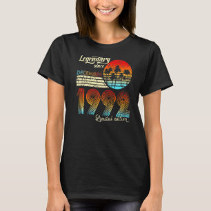 30 Birthday Legendary Since December 1992 T-Shirt