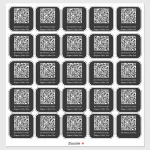 30 Business name with QR code 