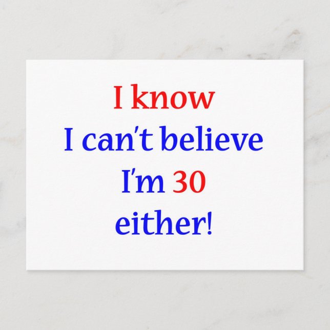 30 Either Postcard (Front)