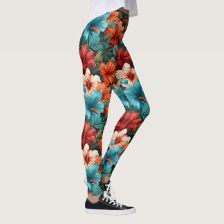 #30 Floral Pattern Leggings