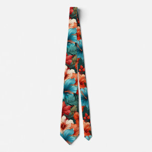 #30 Floral Pattern Tie
