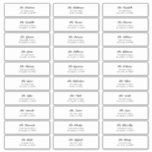 30 Individual Black Script Guest Envelope Address<br><div class="desc">30 x Individual Black Script Guest Envelope Address Stickers 

- Ask me if you have any queries or changes or colours - these are fully editable</div>
