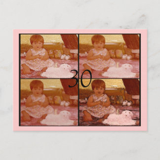 30 INVITATION POSTCARD