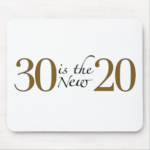 30 is the new 20 mouse mat
