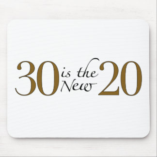 30 is the new 20 mouse mat