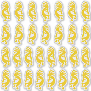 30 Modern Gold Kokopelli Shapes
