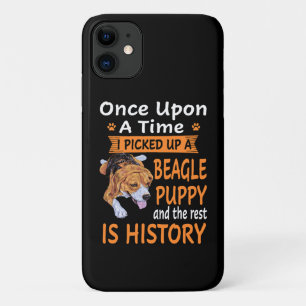 30 One Upon A Time  Beagle Puppy iPhone 11 Case