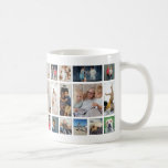 30 Photo collage template personalised Coffee Mug<br><div class="desc">This one-of-a-kind 30 photo collage mugs lets you cherish your most precious moments in style and comfort. Make your own collage themed blanket throw from Ricaso - Customise with your favourite thirty photos for a personalised gift for yourself or loved one Showcase the special times that mean the most -...</div>