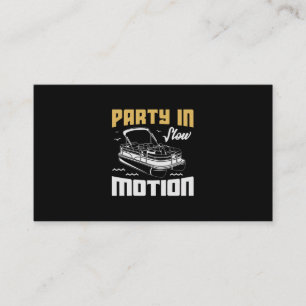 30.Pontoon boat Gifts for a Boat Fan Business Card