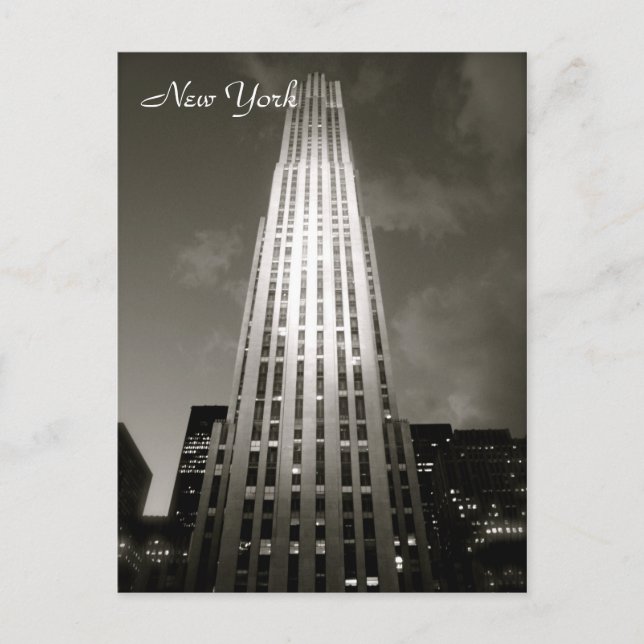 30 Rockefeller Plaza Postcard (Front)