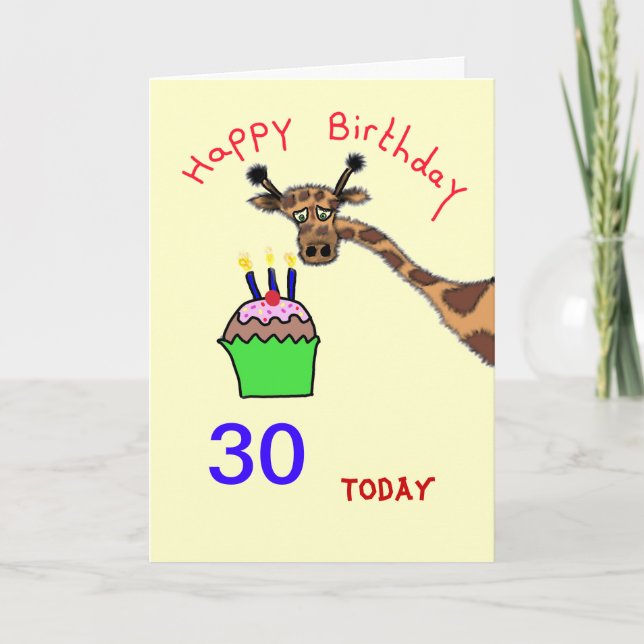 30, Today Card (Front)