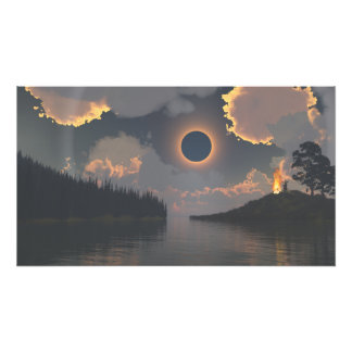 30" x 24" paper poster: "Eclipse" image Photo Print
