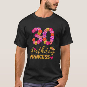 30 Year Old Birthday Princess Flower Its My 30th B T-Shirt