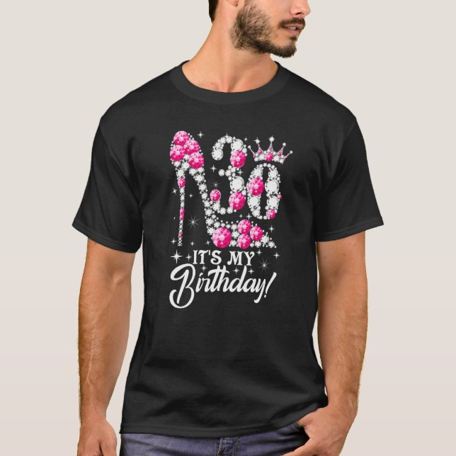 30 Year Old It's My 30th Birthday  Pink Diamond Sh T-Shirt (Front)