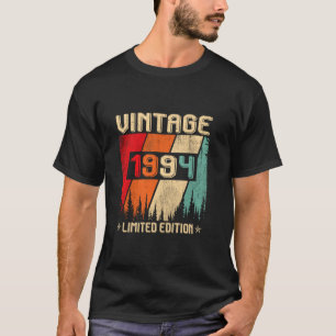 30 Year Old Vintage 1994 Limited Edition 30th Birt T-Shirt