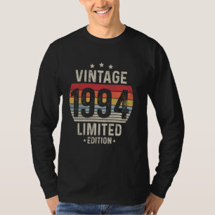 30 Year Old Vintage 1994 Limited Edition 30th Birt T-Shirt