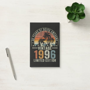 30 Years Of Being Awesome Vintage 1996 Post-it Notes