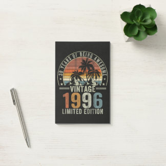 30 Years Of Being Awesome Vintage 1996 Post-it Notes