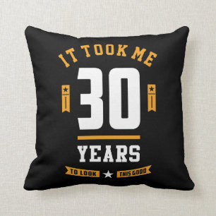 30 Years Old Birthday Gift Cushion