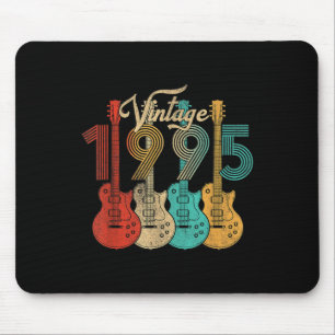 30 Years Old Gifts Vintage Born In 1995 30th Birth Mouse Mat